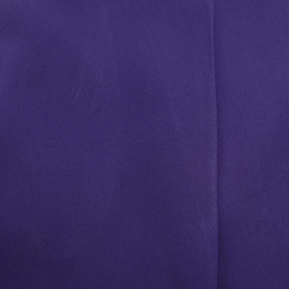 Emporio Armani Purple Crepe Fabric Mini Skirt S - Picture 6 of 7
